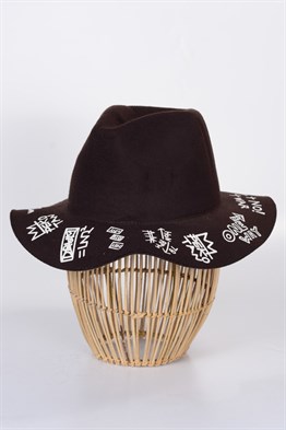  Bayan Keçe Panama Fötr Şapka