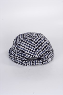 Unisex %100 Yün  Desenli Yünlü Bere Kışlık Docker Şapka