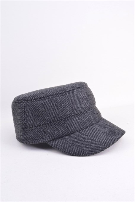 Unisex %100 Yün Castro Şapka Cap 